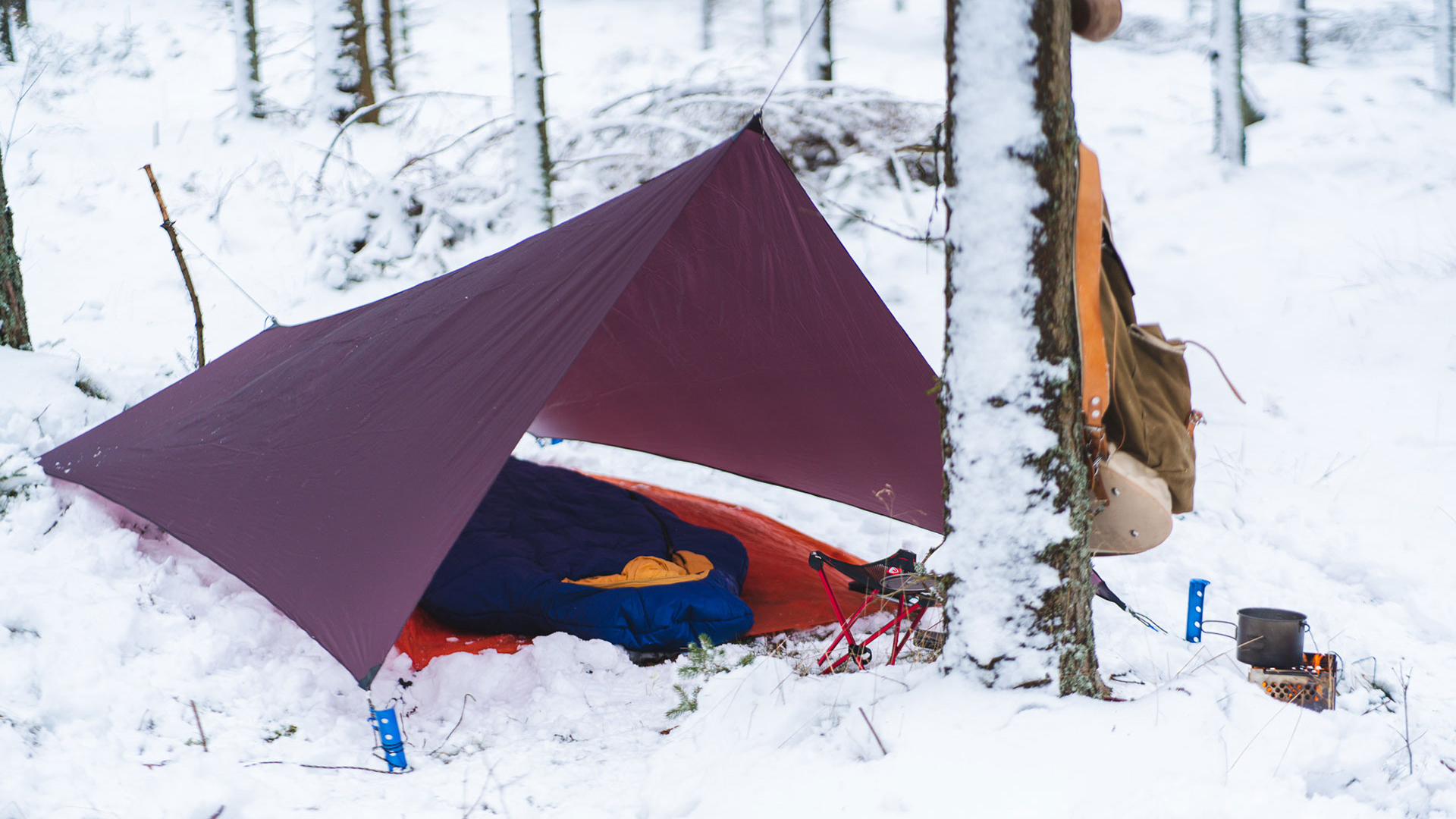 Ultralekki tarp biwakowy Lesovik Zmora